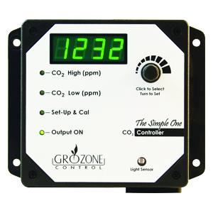 Grozone CO2R CO2 Controller 2 Outputs 0-5000PPM